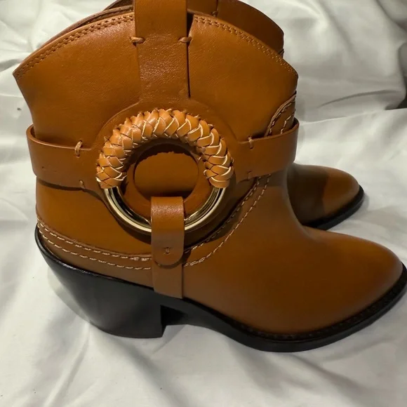 See By Chloe “New “Hana Booties W/ Size 37 Size 7 - Picture 5 of 7